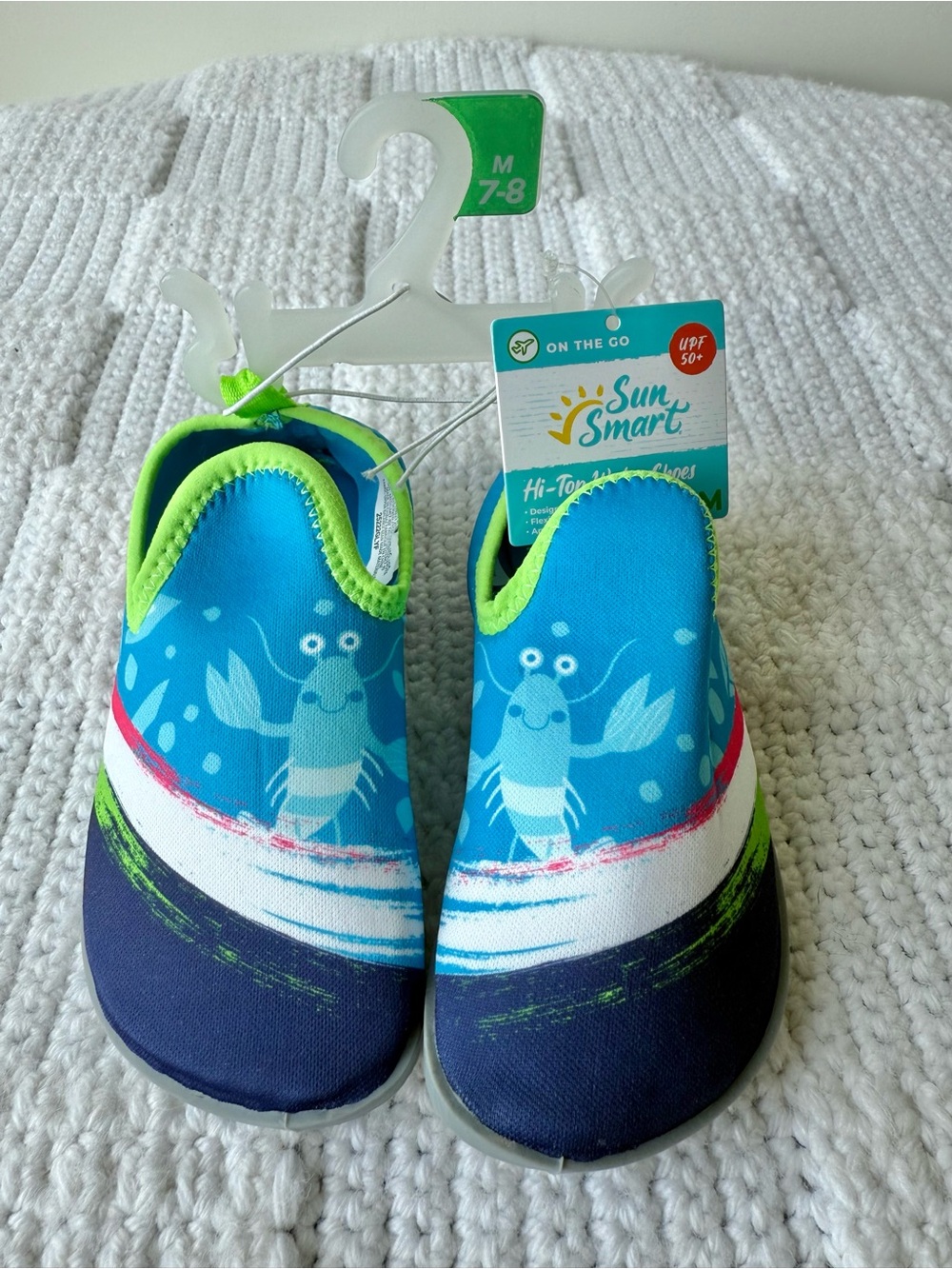 Sun Smart hi-top water shoes Toddler 7/8